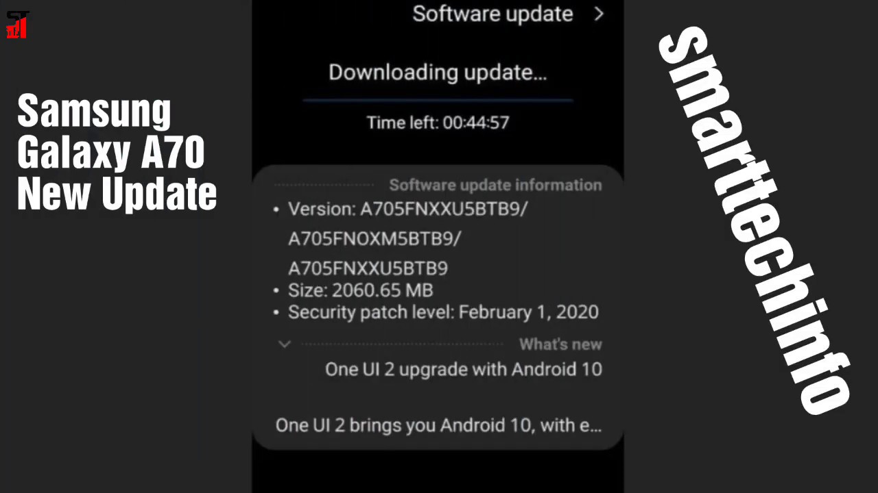 Samsung Galaxy A70 Starts Receiving Android 10-Based One UI 2.0 Update