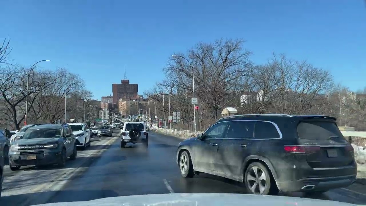 WWG 4K Drive🧦: NYC Bronx, Baychester / NY Westchester, Bronx River Pkwy 2026-01-31