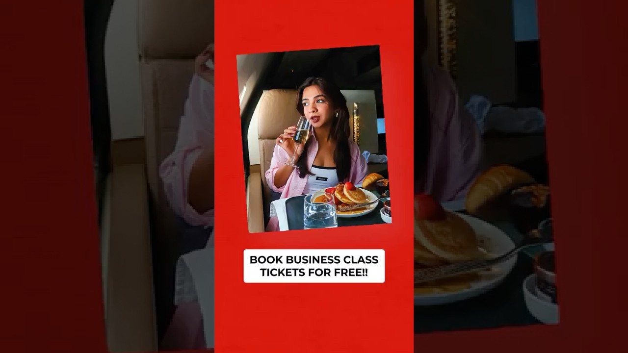 Book Business Class Tickets for free using this Hack!!