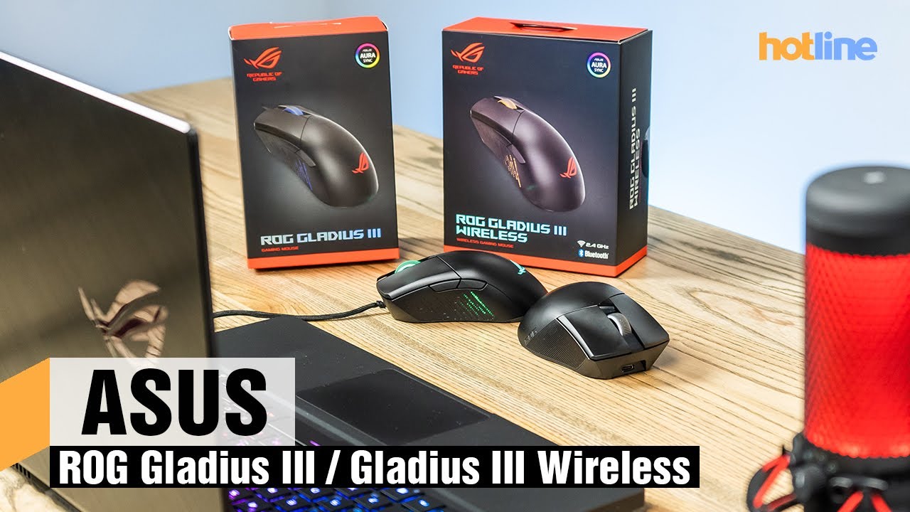 ASUS ROG Gladius III и Gladius III Wireless &mdash; обзор игровых мышей