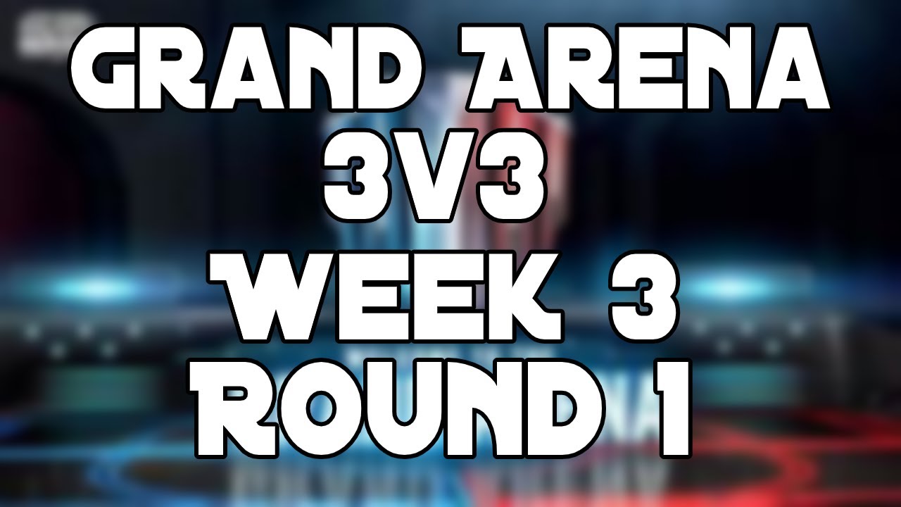 Grand Arena 3v3 | 3.1 | SWGOH | APGAINS