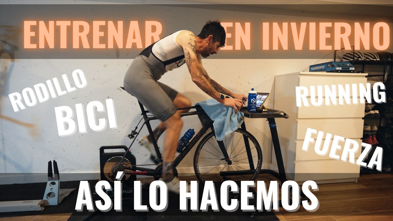 ASÍ hemos ENTRENADO todo el INVIERNO: rodillos, Fuerza y ventiladores!!!