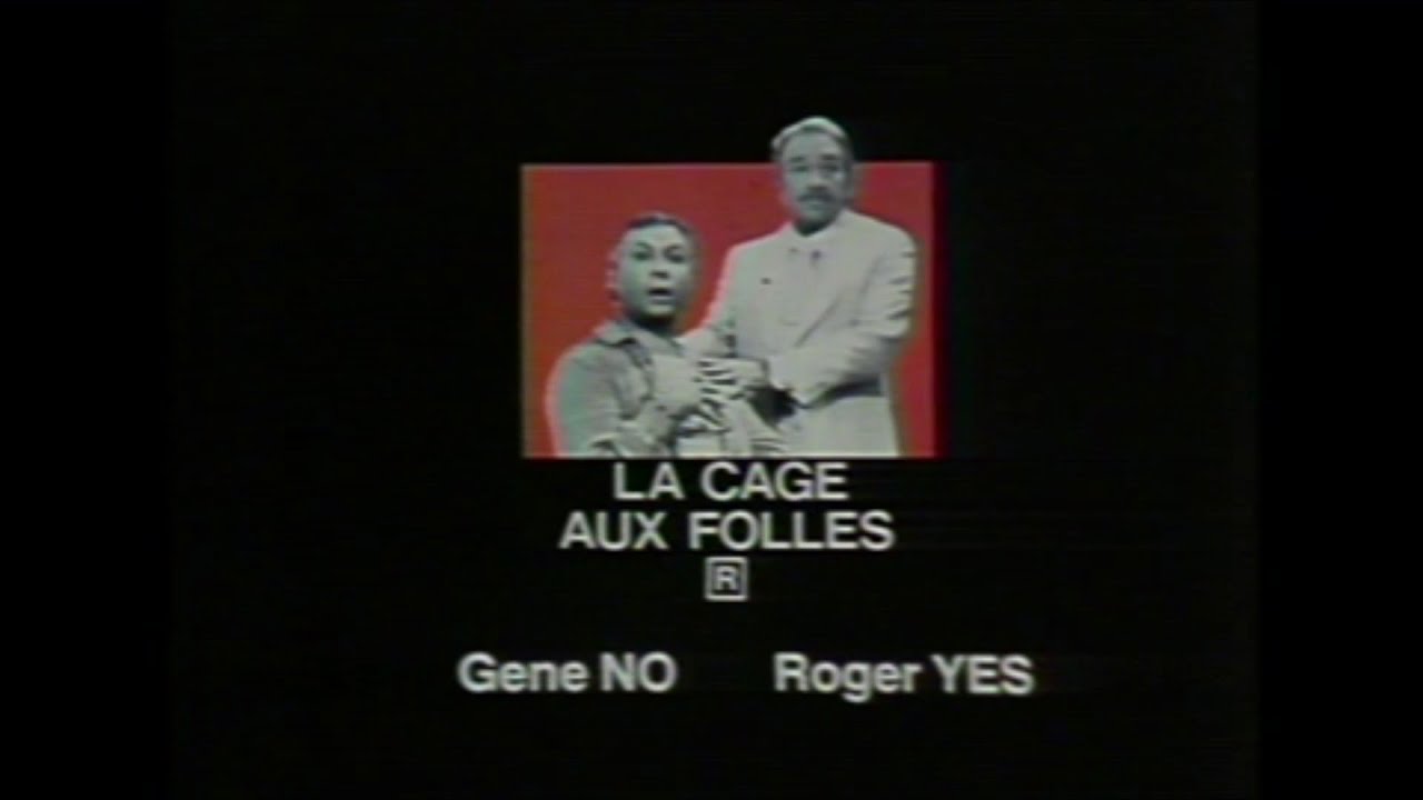La Cage Aux Folles (1979) movie review - Sneak Previews with Roger Ebert and Gene Siskel