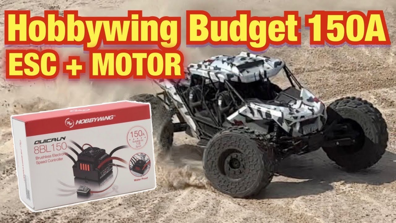 Hobbywings NEW BUDGET COMBO 150a ESC and 2000kv motor