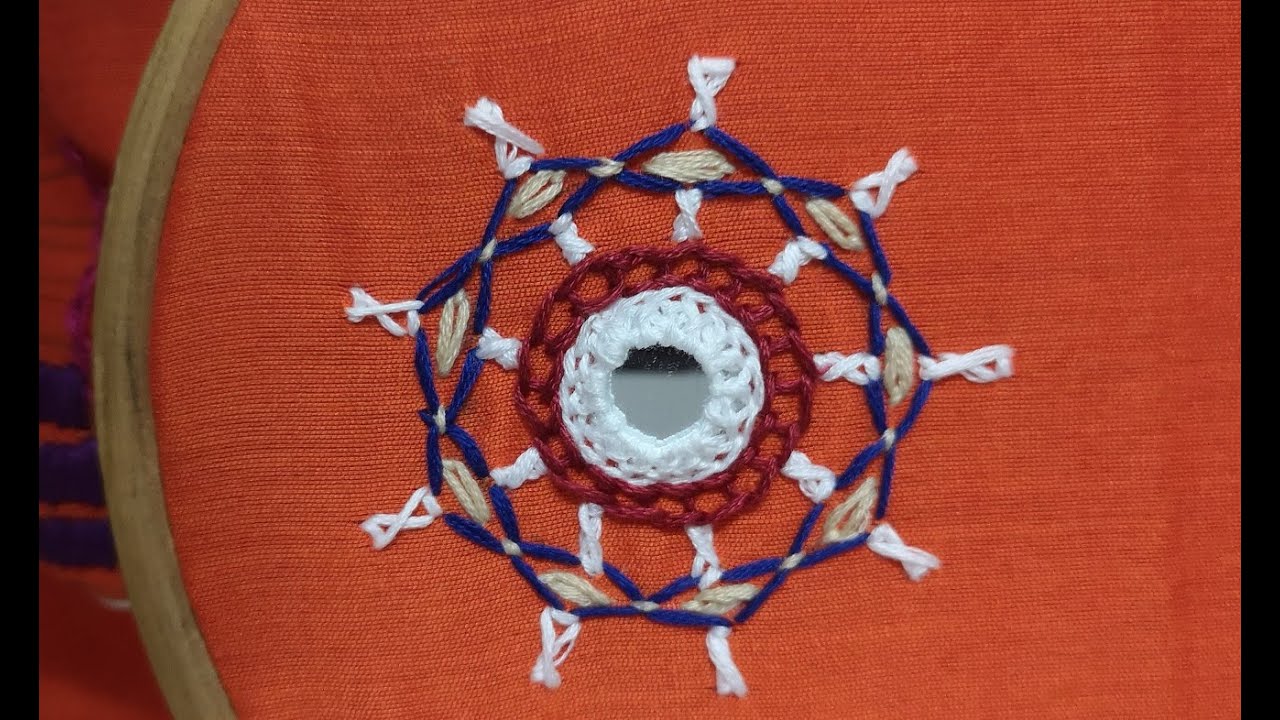 Mirror Work Tutorial | Lambani/ Banjara Embroidery Tutorial