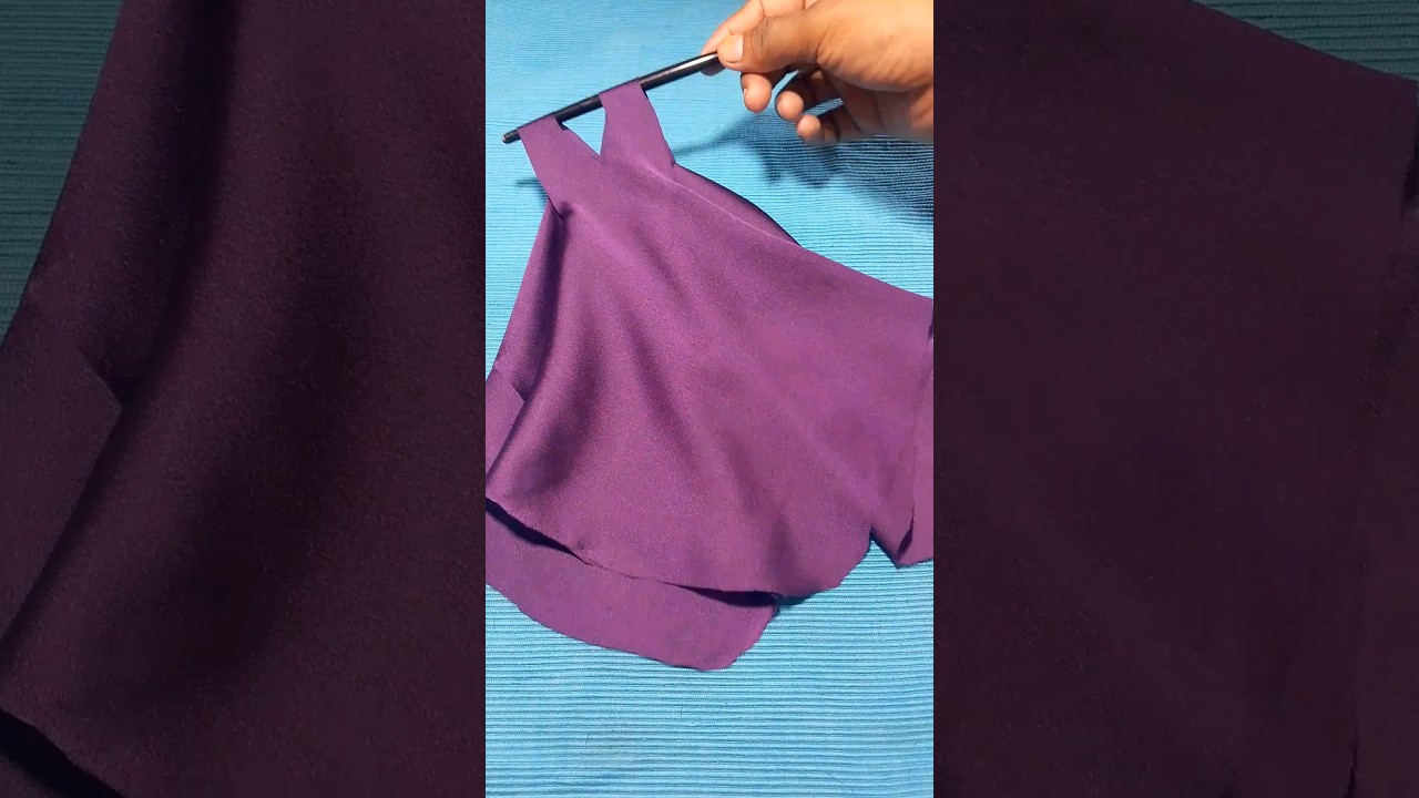 no glue no sew easy dress#frockdesign#diy#shorts #viralvideo #cutting tips and tricks