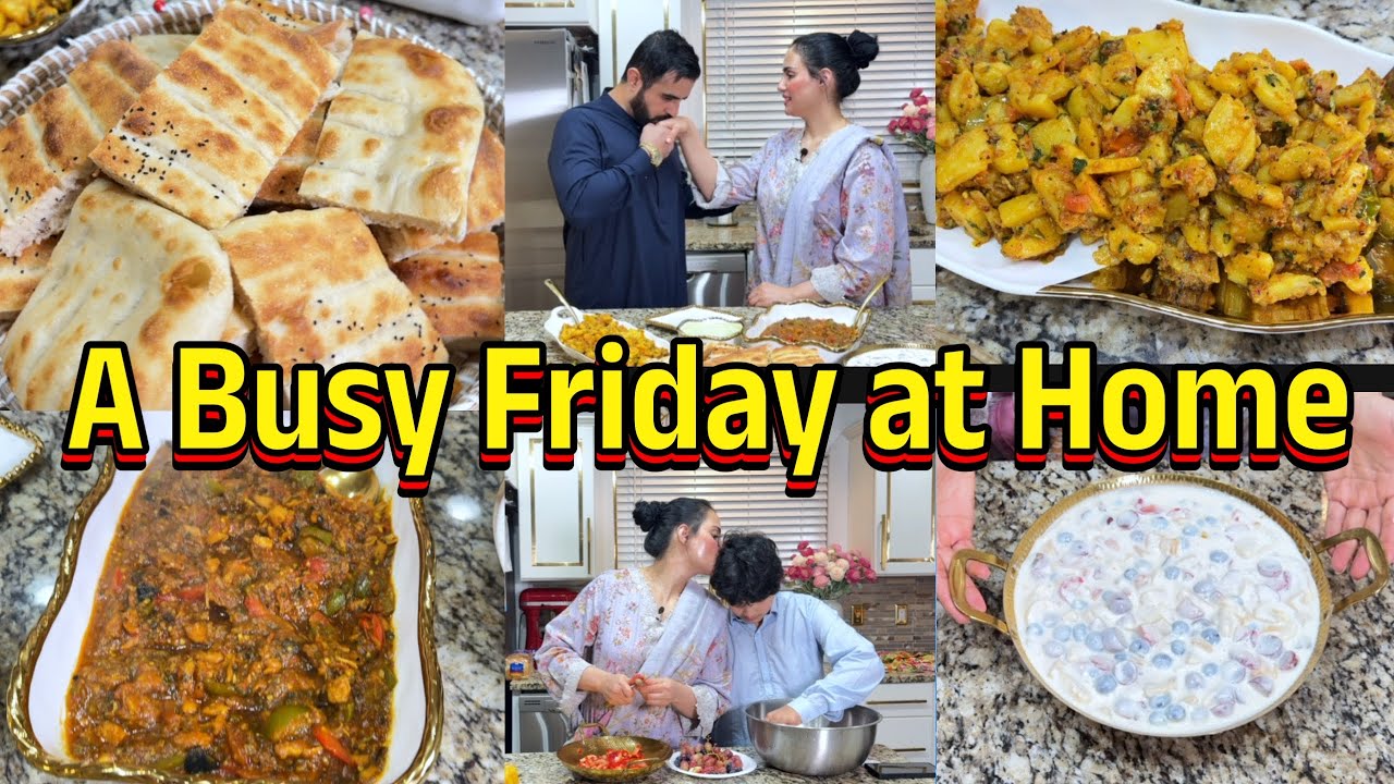 A Busy Friday in My Life | Cleaning, Cooking & Family Vlog😇❤️