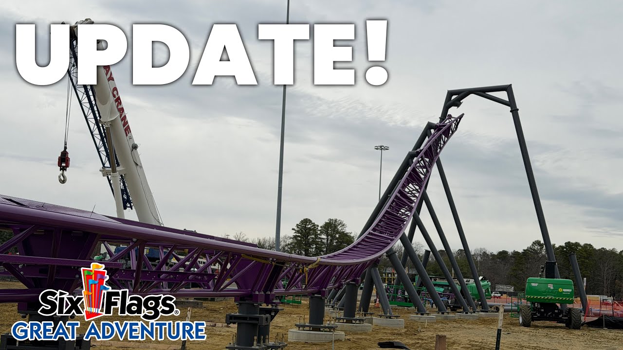 ВАЖНОЕ обновление информации о американских горках 2027 года в парке Six Flags Great Adventure! |...