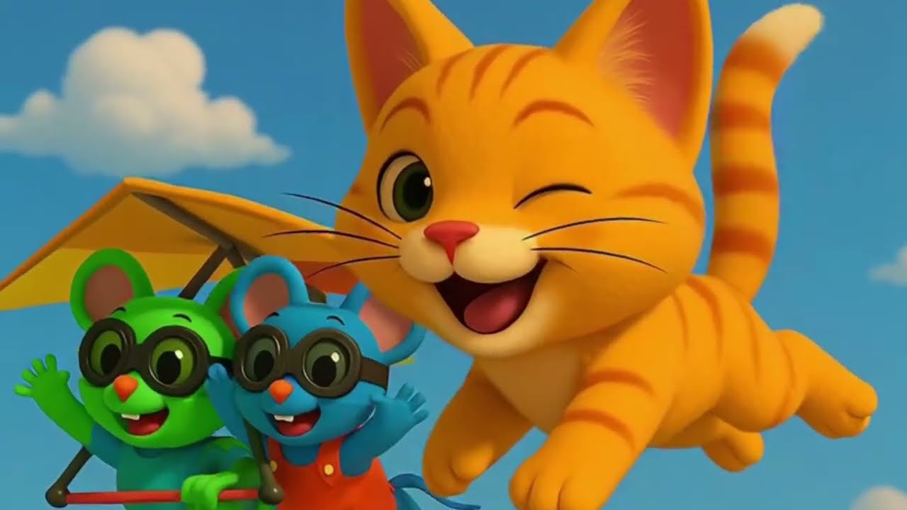 Do Chuhe The Mote Mote | Popular Hindi Poem for Kids |Fun Rhymes and Songs@greenwaleshorts#kids