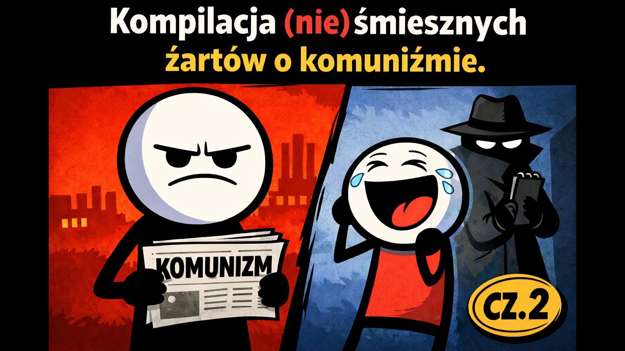 Kompilacja (nie)śmiesznych żart&oacute;w o komuniźmie. Cz. 2 #kawał #śmieszne #komunizm #czarnyhumor