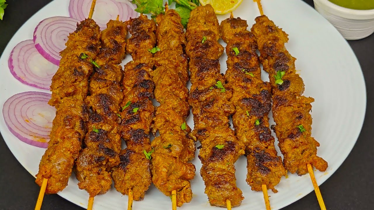 Bihari Boti Kabab | Mutton Bihari Boti Kabab Recipe | Boti Kabab