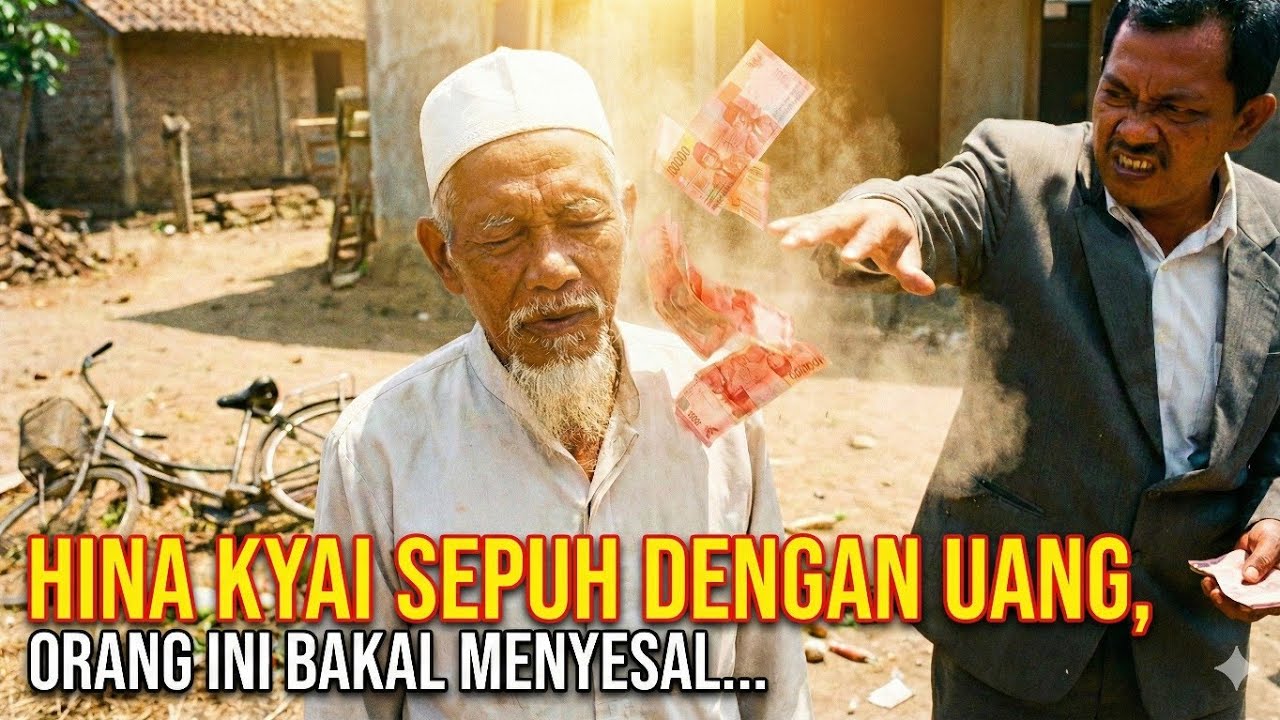 NANGIS LIATNYA! Hina Kyai Sepuh dengan Uang, Pria Ini Menyesal Seumur Hidup. Astaghfirullah...