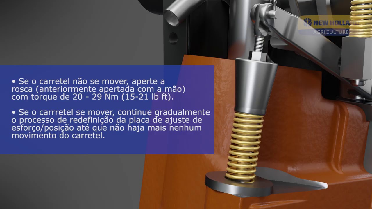 Regulagem da Tampa do Levantador   Ajuste da Articulação de Controle de Esforço