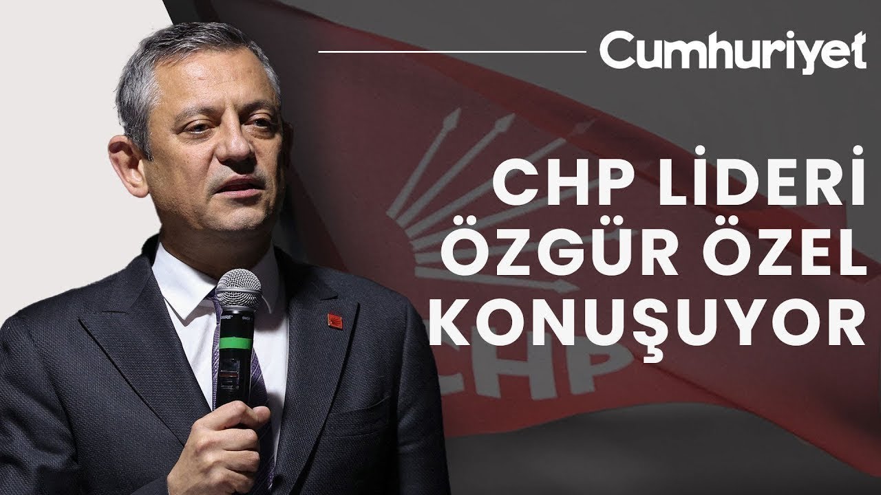 #CANLI Özgür Özel, Cumhurbaşkanlığı Aday Ofisi Yürütme Kurulu Toplantısı sonrası açıklama yapıyor