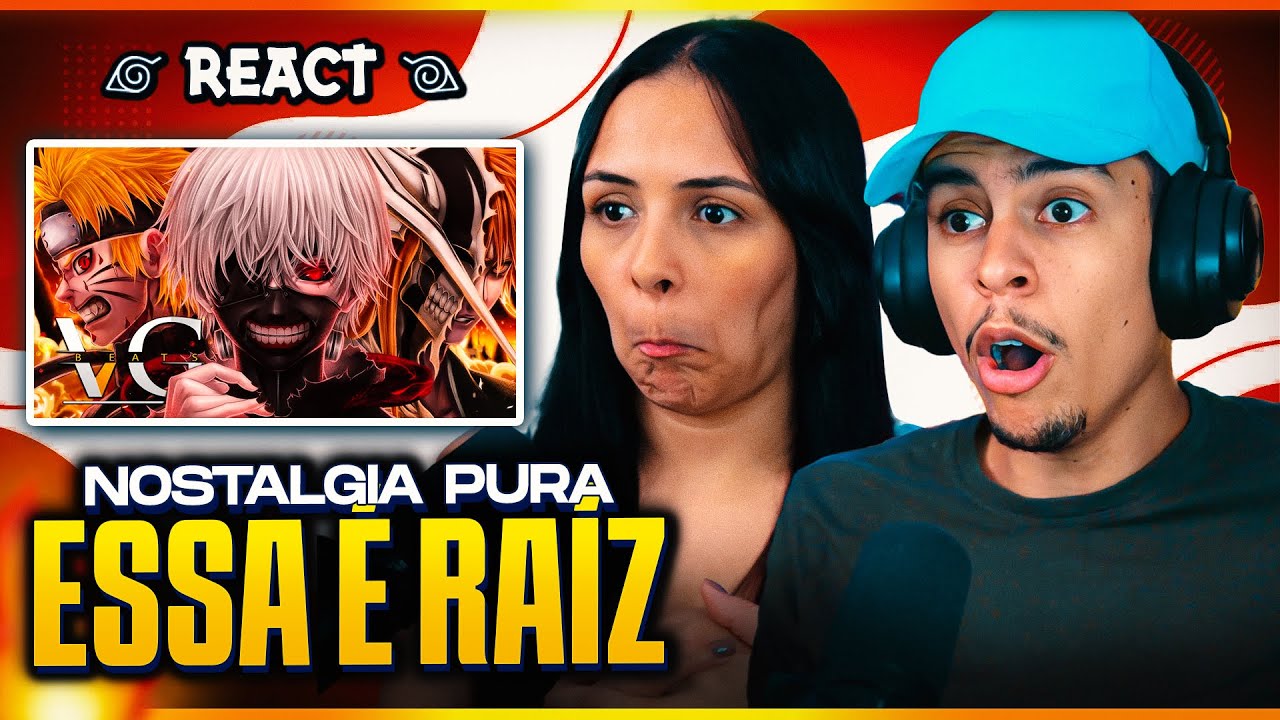 VG BEATS ft. TAUZ, FELICIA ROCK e TK RAPS: Kaneki, Naruto e Ichigo | Monster | [Casal Jounin React]🔥