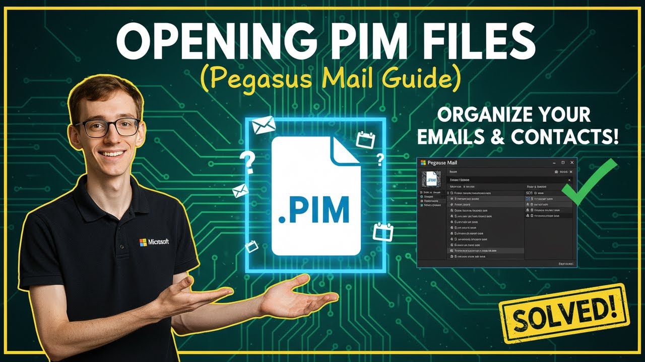 Opening PIM Files (Pegasus Mail)