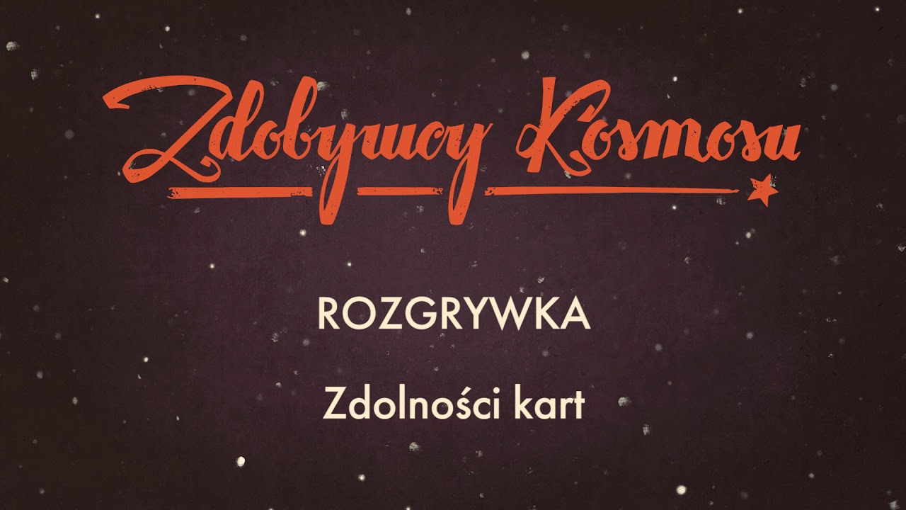 ZDOBYWCY KOSMOSU - zasady gry