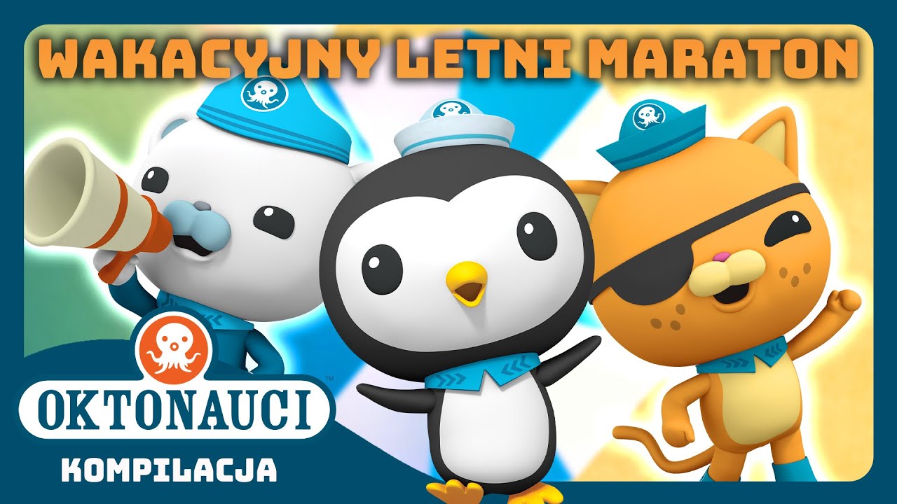 Oktonauci - ☀️🏫 WAKACYJNY letni maraton ☀️ 🤿 | Kompilacja | Całe odcinki