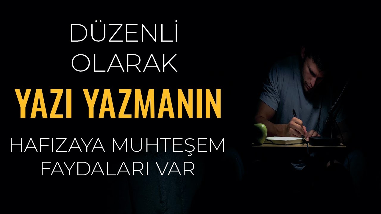 Düzenli Olarak Yazı Yazmanın Faydaları ve İnsan Hafızasına Muhteşem Etkileri