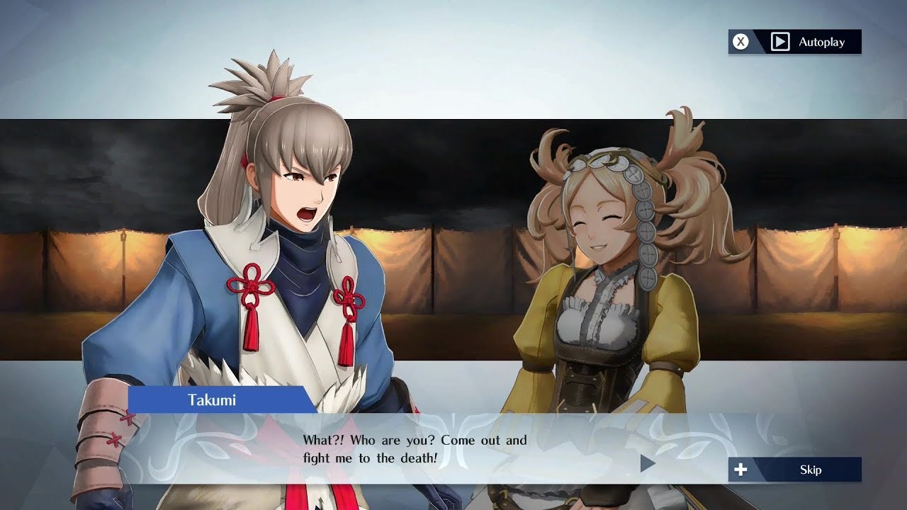 Fire Emblem Warriors - Takumi & Lissa Support Conversation