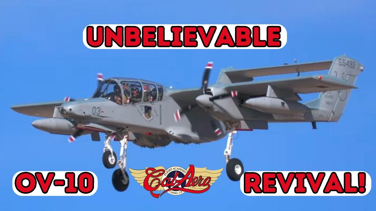 48. Unbelievable Aircraft Restoration: Meet the OV-10 Bronco! #broncos