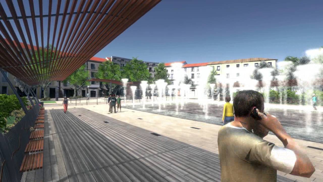 Projet d'aménagement de la place Jean Jaurès - Béziers