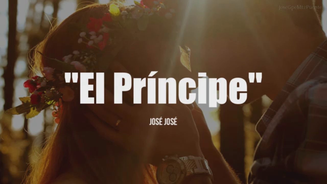 José José - El Príncipe, pista karaoke