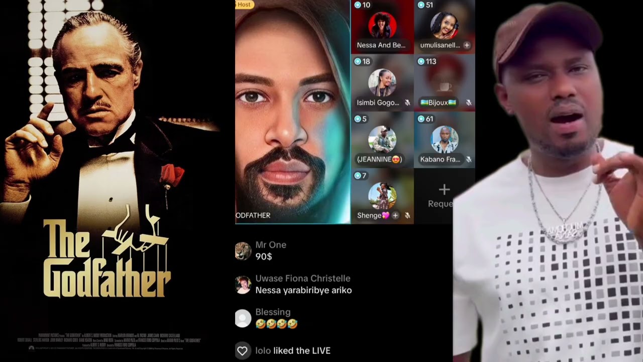 GODFATHER yarakaye ari gutukana kubera if ifungwa rya mucoma /Nessa/bijjou barumiwe kubera ibitutsi 