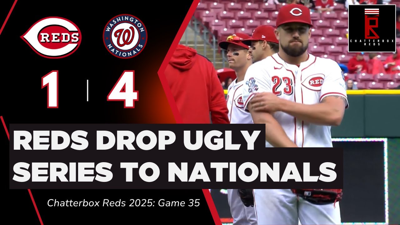 Cincinnati Reds Drop Series To Lowly Washington Nationals, Grading The First 35 Games | CBox Reds