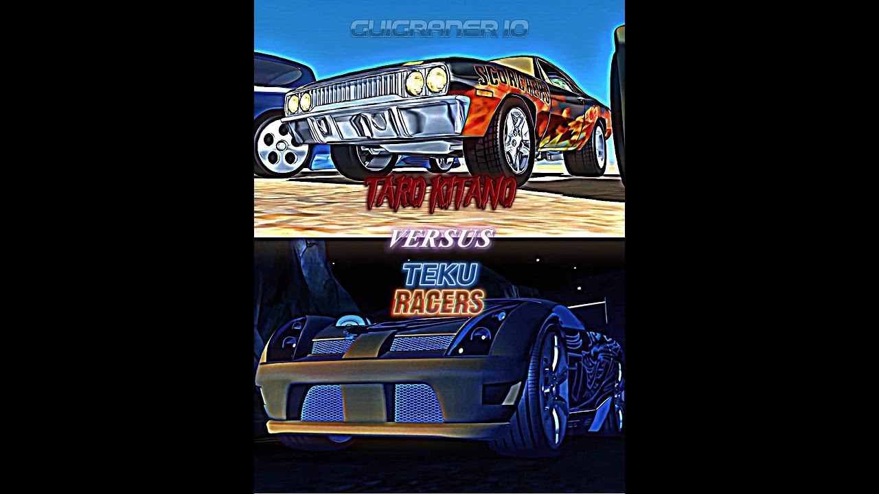 Taro Kitano Vs Teku Racers | Acceleracers Racing Battle (SLAY ROCK!)
