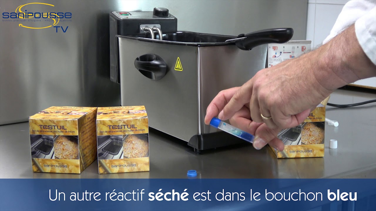 TESTUIL test de dégradation des huiles de friture