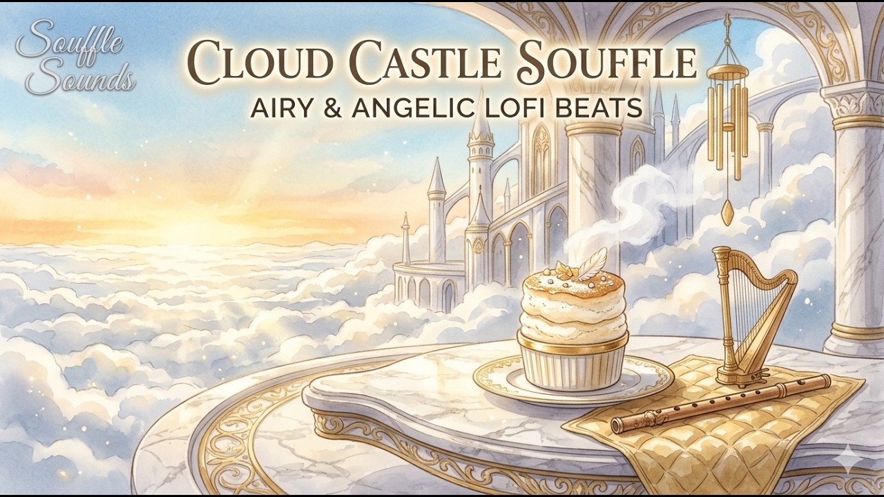 Cloud Castle Souffle ☁️ Heavenly Lofi & Dreamy Beats for Sleeping