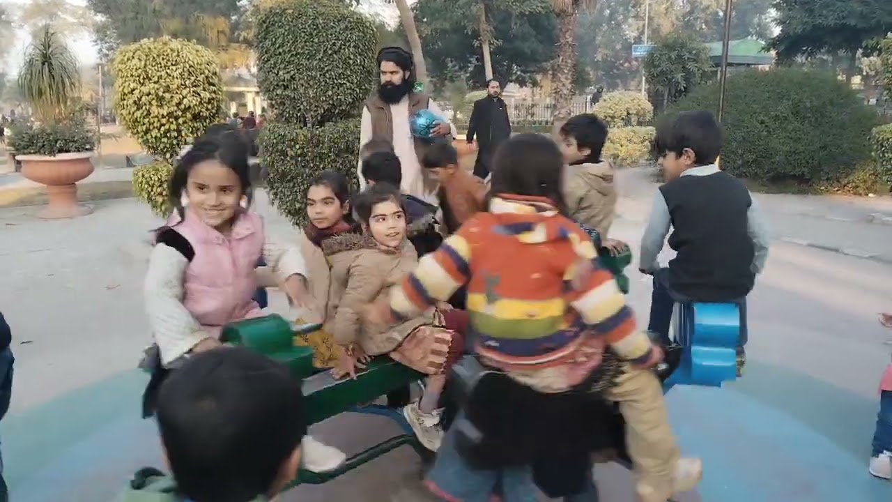 Peshawar company Bagh || kids park || January 2006