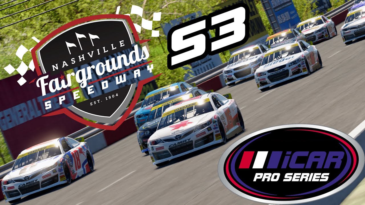iCar Pro Series S3 R8 Nashville Fairgrounds LIVE