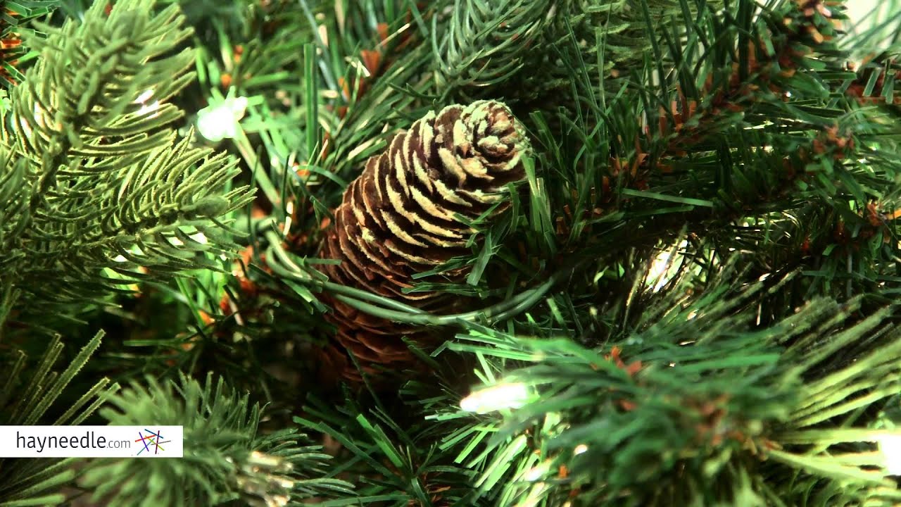 30 in. Carolina Pine Wreath - Battery Operated - Product Review Video