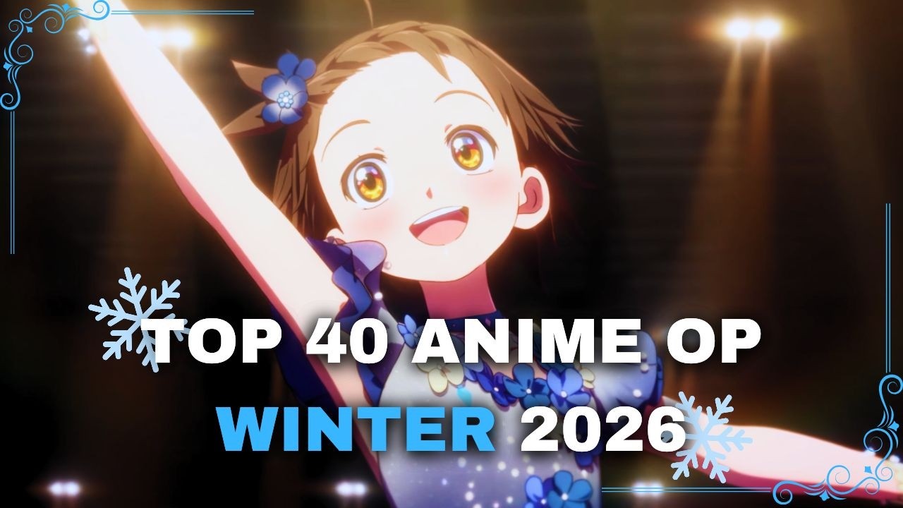 My Top 40 Anime Openings of WINTER 2026