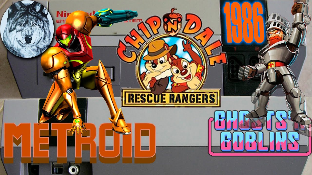 3 игры за стрим на NES! | Metroid / Ghosts 'n Goblins / Chip ’n Dale Rescue Rangers