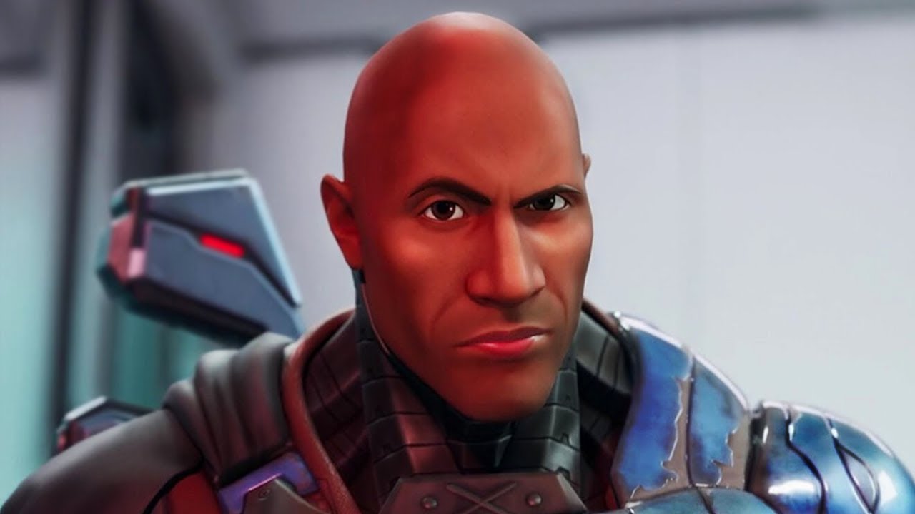 La ROCA en FORTNITE