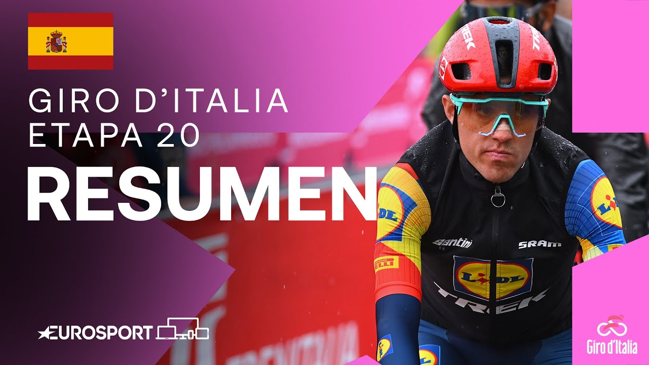 CICLISMO ESPECTACULAR | Giro de Italia - Resumen Etapa 20 | Eurosport Cycling