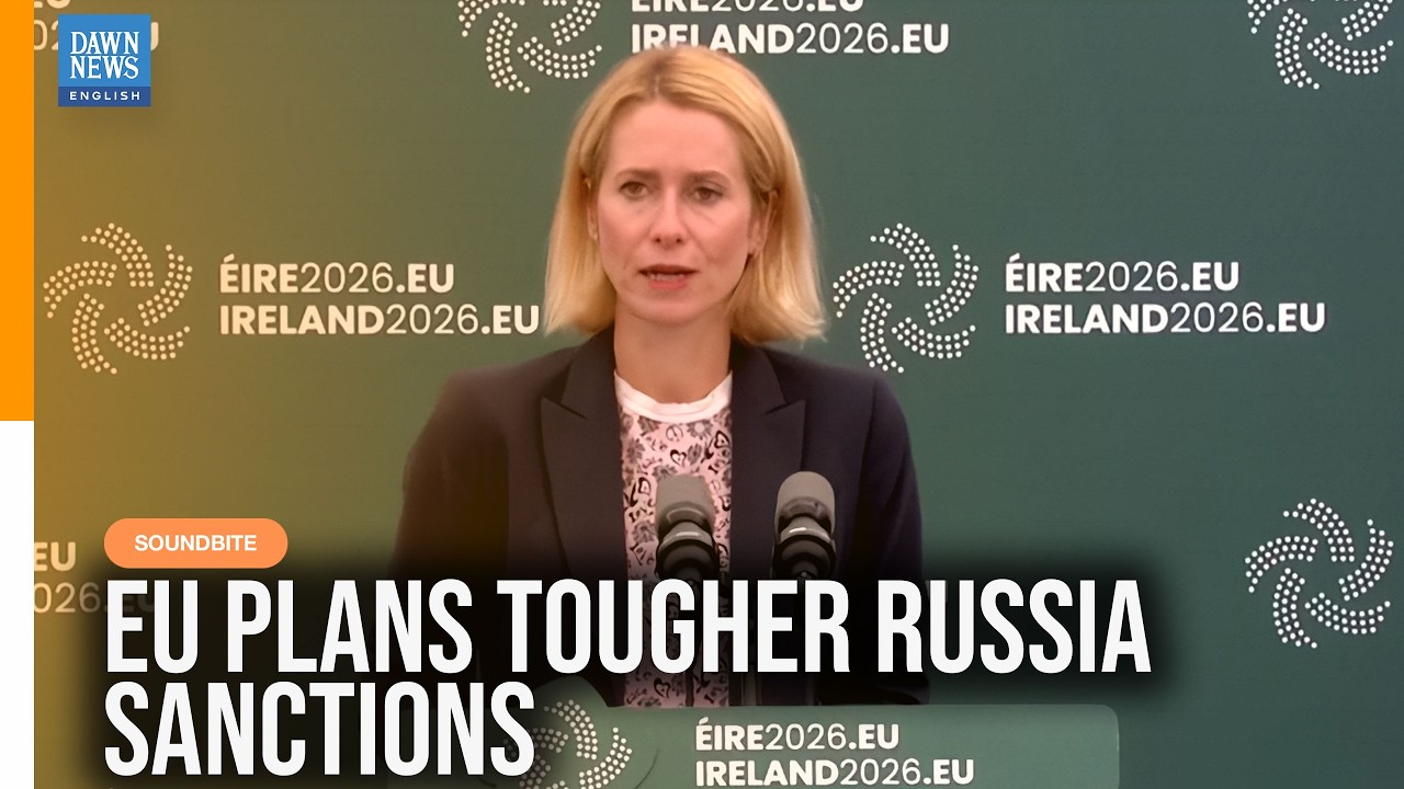EU to Tighten Russia Sanctions, Push Tougher Visa Restrictions | Dawn News English