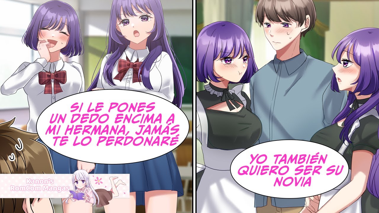 Las hermosas Gemelas que odian a los hombres, pero... [Doblaje Latino]