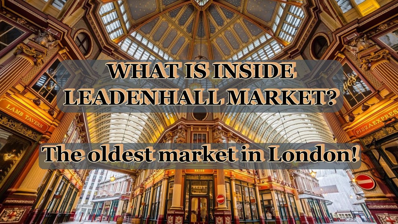 WHAT IS INSIDE OF LEADENHALL MARKET? | THE REAL DIAGON ALLEY | LONDON |