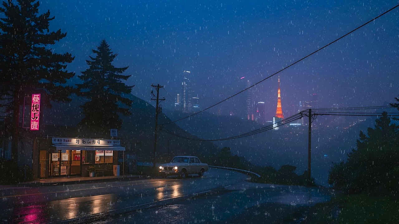 Press Play & Step Into an 80s Cafe 📼 Nostalgia Lofi for Work & Study