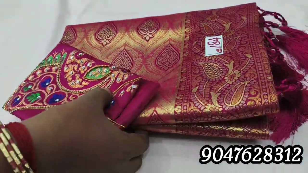 Affordable trendy Sarees Collection | 3/2/26 | black rangoli, soft silk, blouse work 