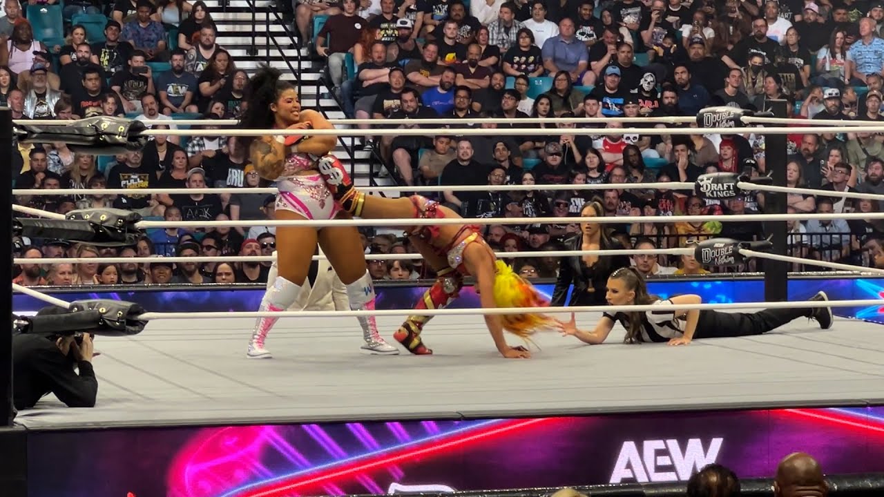 Fancam: Willow Nightingale vs Mercedes Moné AEW TBS Championship DoN Vegas 5.26.24