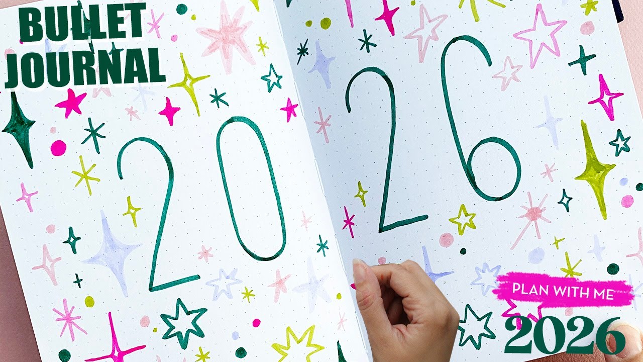 Nuevo diseño Bullet Journal - 2026 ✨ Inicio Slow Journal