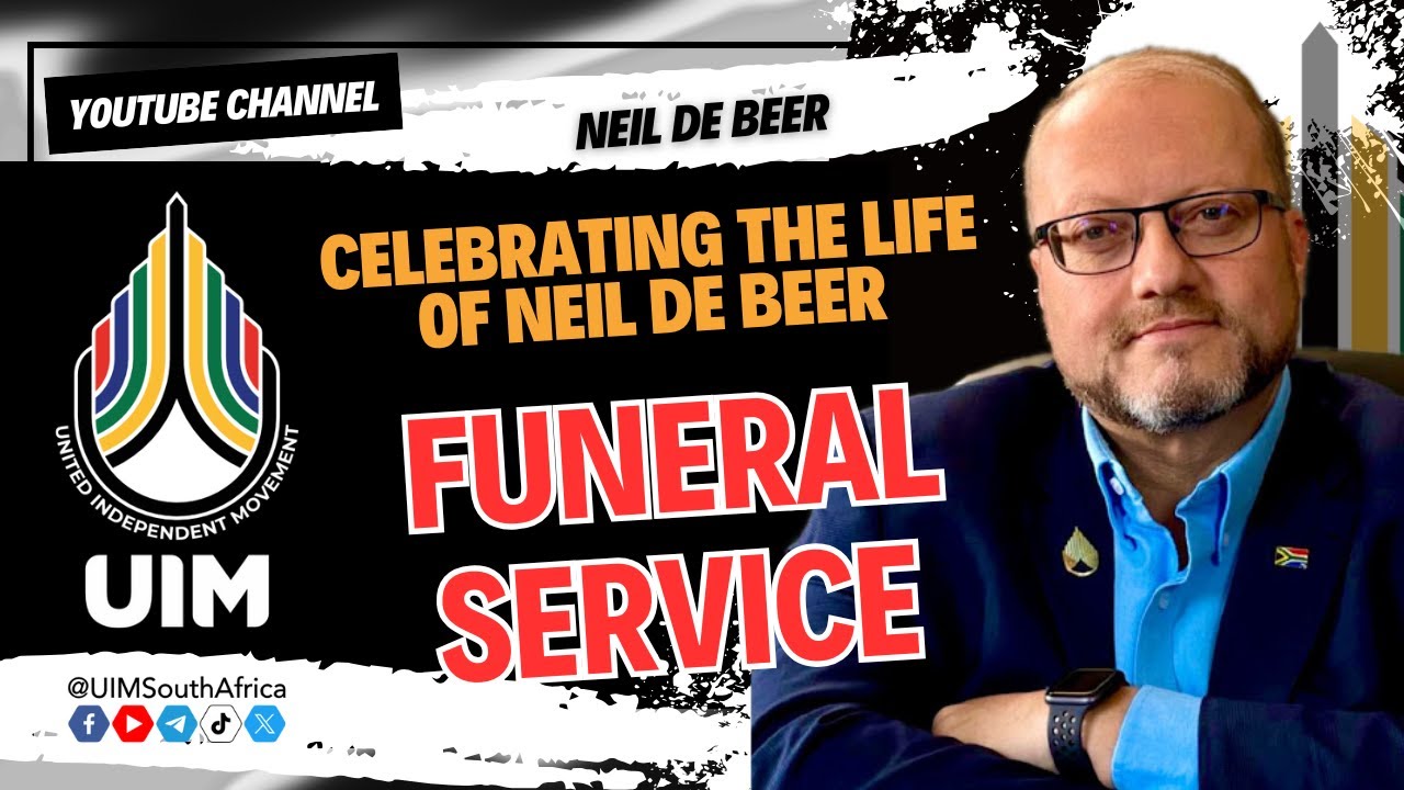 Celebrating the life of #UIM late President, Neil de Beer - Funeral service