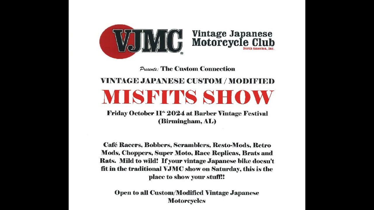 2024 Misfits Custom Motorcycle Show