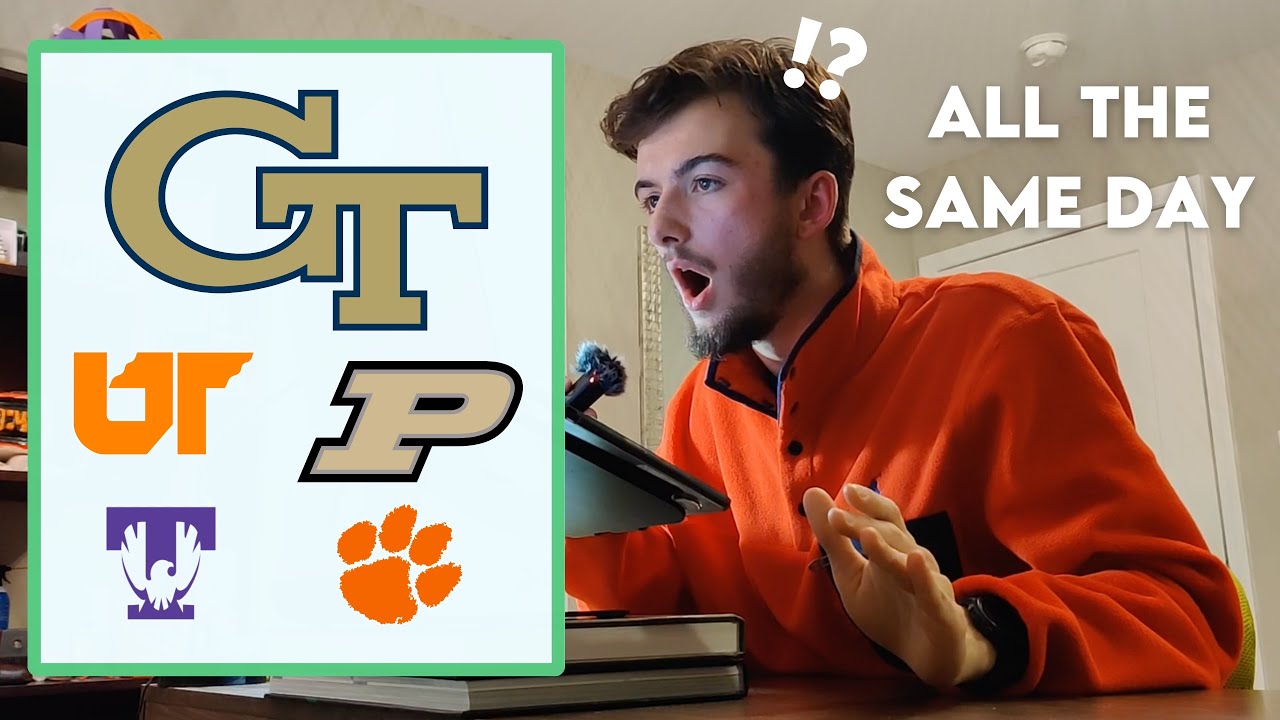 College decisions but I open everything on January 26th