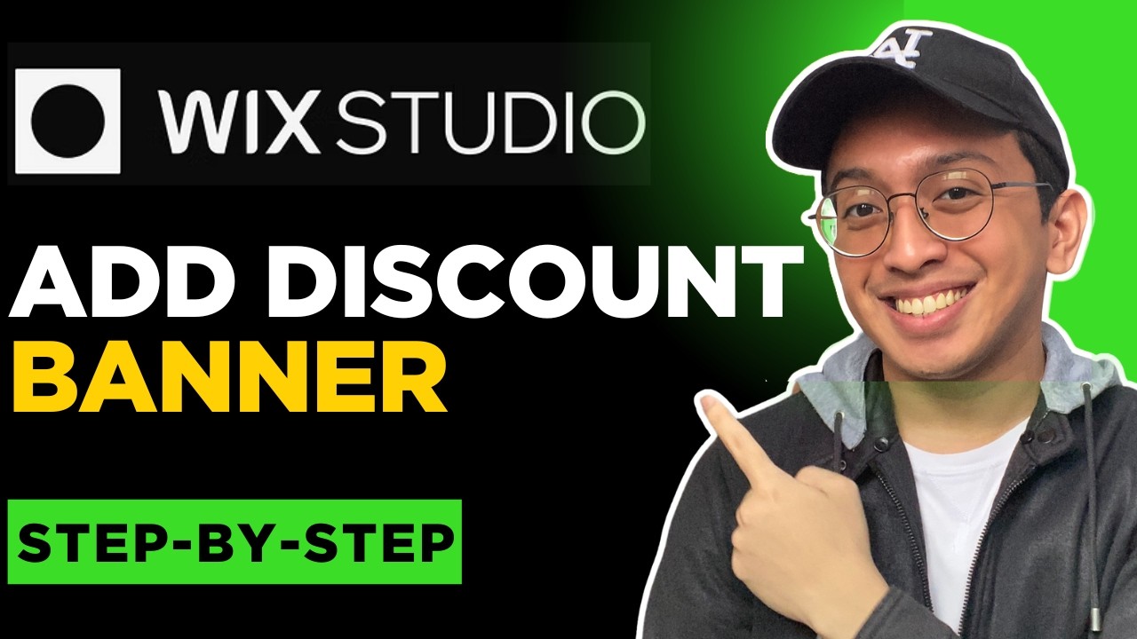 Как добавить баннер со скидкой в ​​Wix Studio